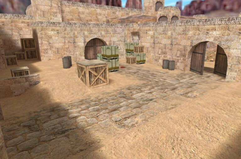 CS1.6地图下载de_dust2_go_2x2b 迷你dust2地图